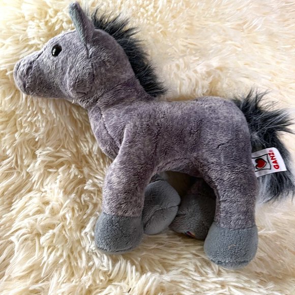 Ganz Webkins Horse Plush Toy Stuffed Animal Pony Gray - Picture 1 of 4